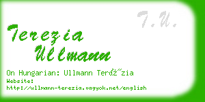 terezia ullmann business card